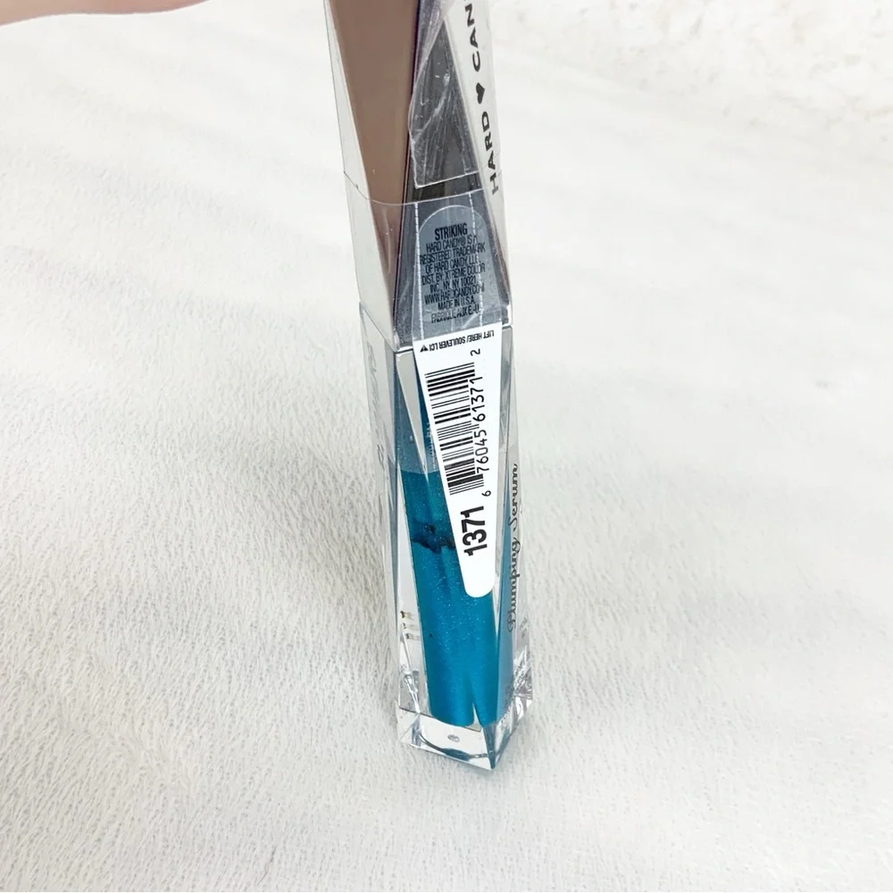 Hard Candy Plumping Serum Flashers Volumizing Lip Gloss Striking Blue